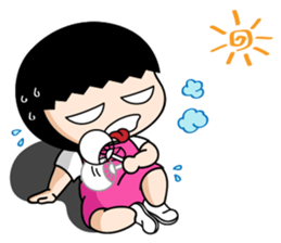 Hoomie Chan (eng.) sticker #6985674