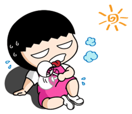 Hoomie Chan (eng.) sticker #6985674