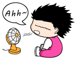 Hoomie Chan (eng.) sticker #6985675