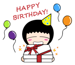 Hoomie Chan (eng.) sticker #6985676