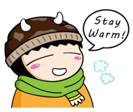 Hoomie Chan (eng.) sticker #6985677