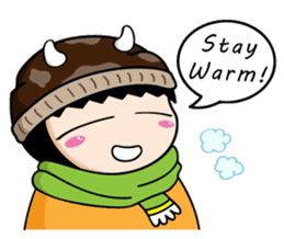 Hoomie Chan (eng.) sticker #6985677