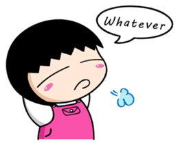 Hoomie Chan (eng.) sticker #6985678