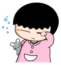 Hoomie Chan (eng.) sticker #6985681