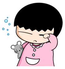 Hoomie Chan (eng.) sticker #6985681