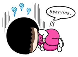 Hoomie Chan (eng.) sticker #6985682