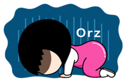 Hoomie Chan (eng.) sticker #6985685