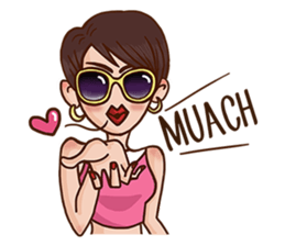 Sarah The Big City Girl sticker #6986132