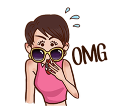 Sarah The Big City Girl sticker #6986136