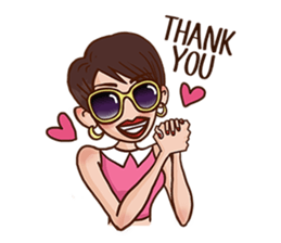 Sarah The Big City Girl sticker #6986137