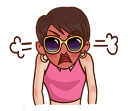 Sarah The Big City Girl sticker #6986141