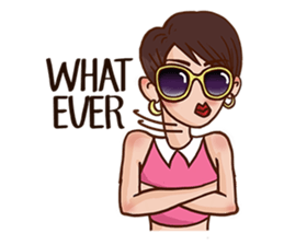 Sarah The Big City Girl sticker #6986145