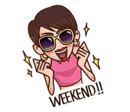 Sarah The Big City Girl sticker #6986148