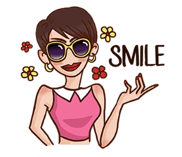 Sarah The Big City Girl sticker #6986150