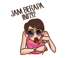 Sarah The Big City Girl sticker #6986161