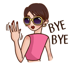 Sarah The Big City Girl sticker #6986164