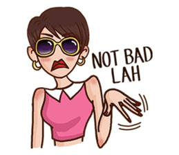 Sarah The Big City Girl sticker #6986167