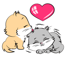 Cute kitten Moni. sticker #6986180