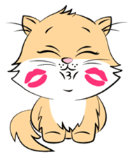 Cute kitten Moni. sticker #6986184