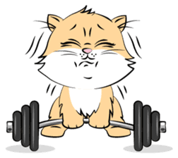 Cute kitten Moni. sticker #6986189