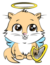 Cute kitten Moni. sticker #6986195
