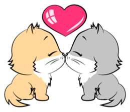 Cute kitten Moni. sticker #6986200