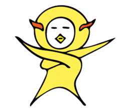 The life of a butcher bird sticker #6986451