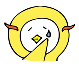 The life of a butcher bird sticker #6986455