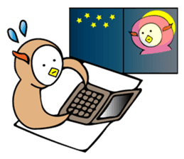 The life of a butcher bird sticker #6986469