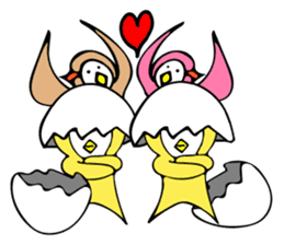 The life of a butcher bird sticker #6986471