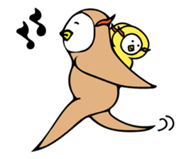 The life of a butcher bird sticker #6986472