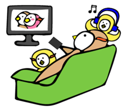 The life of a butcher bird sticker #6986474