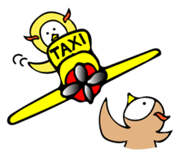 The life of a butcher bird sticker #6986480