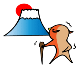 The life of a butcher bird sticker #6986485