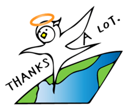 The life of a butcher bird sticker #6986486