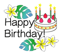 Everyday Greeting by Hawaiian Girl sticker #6986537