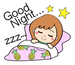 Everyday Greeting by Hawaiian Girl sticker #6986541