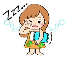 Everyday Greeting by Hawaiian Girl sticker #6986542
