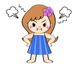 Everyday Greeting by Hawaiian Girl sticker #6986560