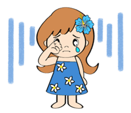 Everyday Greeting by Hawaiian Girl sticker #6986561