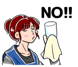 Daily life of Tamaki sticker #6986570