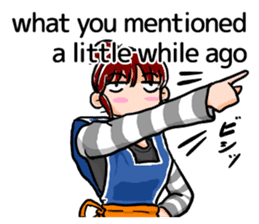 Daily life of Tamaki sticker #6986572