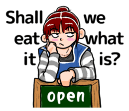 Daily life of Tamaki sticker #6986573