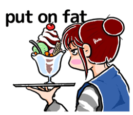 Daily life of Tamaki sticker #6986575