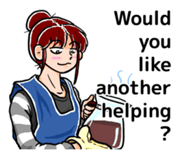 Daily life of Tamaki sticker #6986576