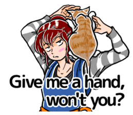 Daily life of Tamaki sticker #6986579