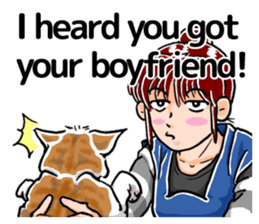 Daily life of Tamaki sticker #6986584