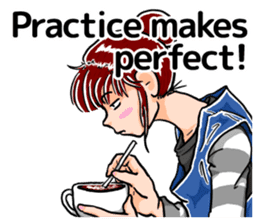 Daily life of Tamaki sticker #6986585