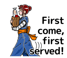 Daily life of Tamaki sticker #6986587