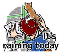 Daily life of Tamaki sticker #6986594